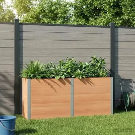 vidaxl-podniesiona-rabata-ogrodowa-brazowy-200-x-50-x-91-cm