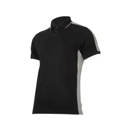 koszulka-polo-190g-m2-czarno-szara-xl-ce-lahti