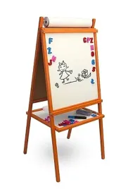 tablica-z-rolka-papieru-dwustronna-pomaranczowa