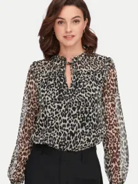 only-bluzka-damska-z-wiazaniem-wzor-panterka-m-2fa