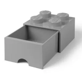 lego-pojemnik-klocek-z-szuflada-czworka-szary
