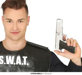 pistolet-srebrny-dodatek-do-stroju-policjanta-24cm