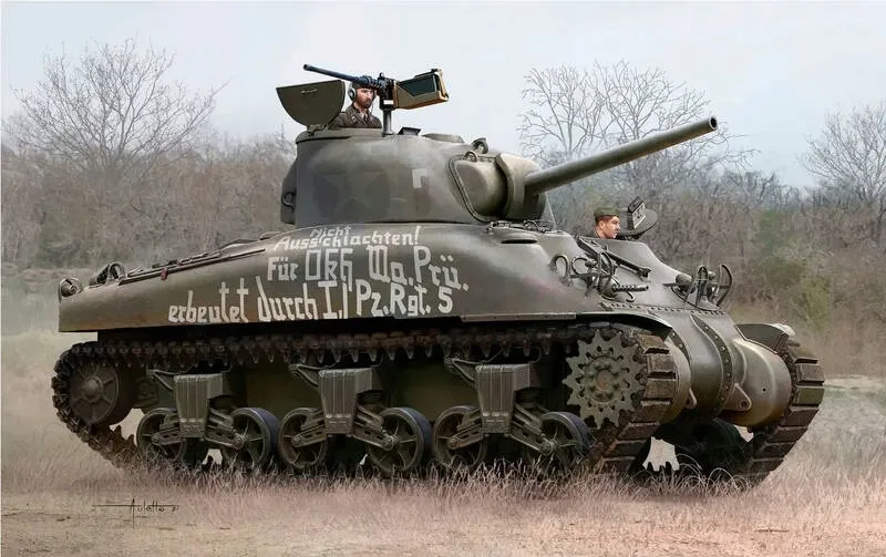 model-set-sherman-m4a1