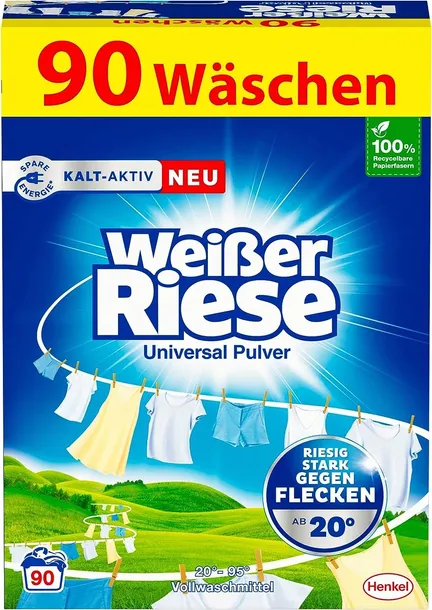 Proszek do prania Weiser/weiber Riese Universal 90 prań 4,5kg DE