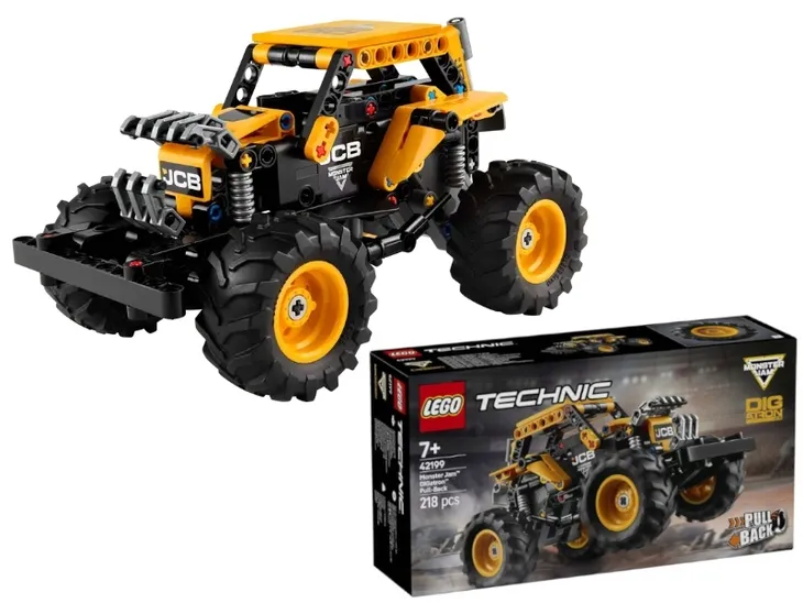lego-42199-technic-kpl-monster-jam-digatron-7-218pcs-stan-opakowania-oryginalne