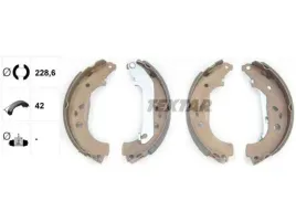 2x-textar-szczeki-hamulcowe-kpl-ford-focus-ii-mk2