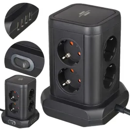 2x-wieza-8-gniazd-2x-usb-1x-usbc-przedluzacz-listwa-zasilajaca-2m-brennenst