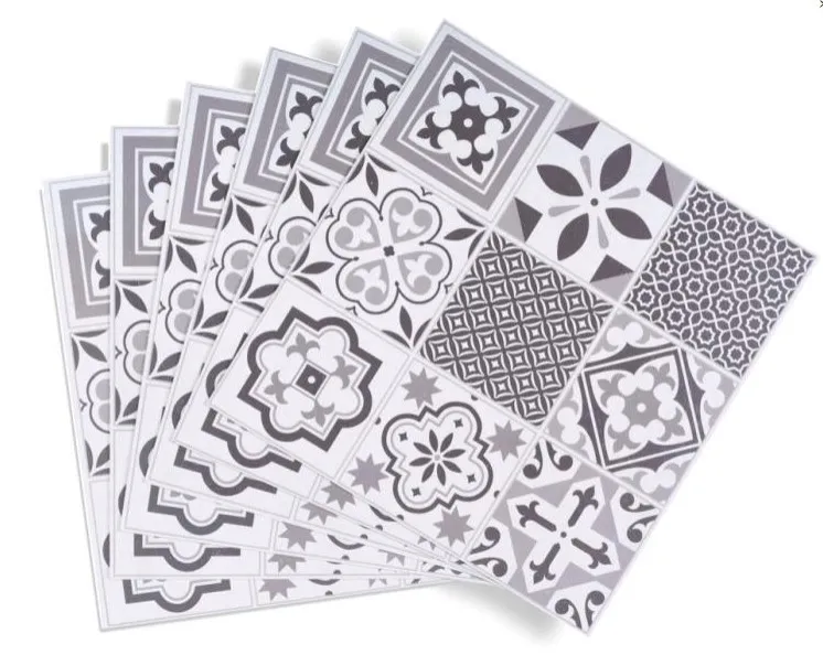 plytka-podlogowa-samoprzylepna-szara-mozaika-patchwork-pcv-stan-nowy