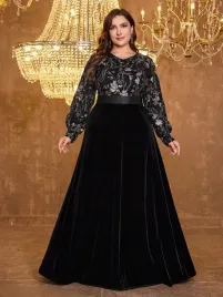 shein-czarna-sukienka-maxi-w-kwiatowy-wzor-z-welurowym-dolem-46-1la
