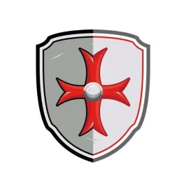 tarcza-rycerska-z-krzyzem-maltanskim