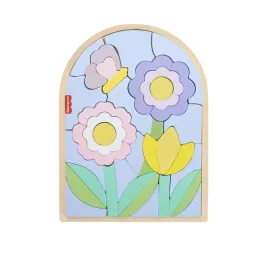 fisher-price-drewniane-puzzle-kwiaty