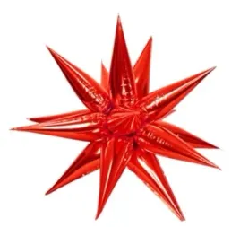 balon-foliowy-czerwona-gwiazda-3d-duza-ok-55-cm
