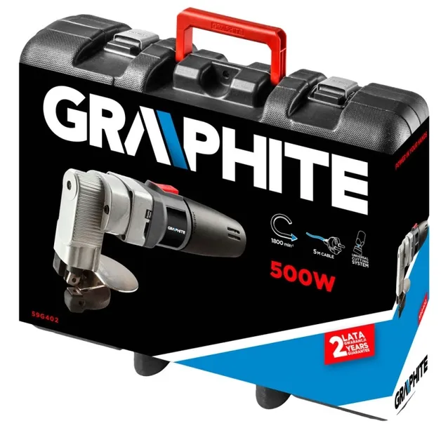 nozyce-do-blachy-prostej-500w-graphite-59g402-maksymalna-grubosc-ciecia-3-mm