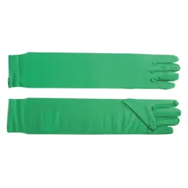 rekawiczki-zielone-dlugie-aksamitne-do-lokcia-damskie-42cm