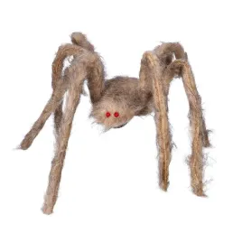 pajak-szary-60cm-wlochaty-dekoracja-na-halloween