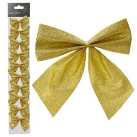 kokardy-kokardki-ozdobne-zlote-brokatowe-na-choinke-ozdoby-6cm-8szt