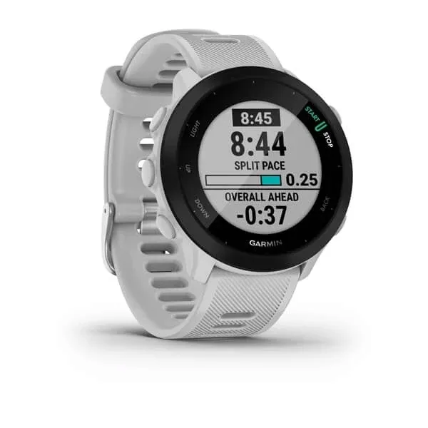 2x-smartwatch-garmin-forerunner-55-bialy