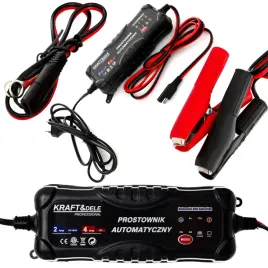 2x-prostownik-samochodowy-mikroprocesorowy-akumulatorowy-6v-12v-kraft-lcd