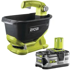 2x-ryobi-siewnik-akumulatorowy-rozsiewacz-2m-4l-anti-clog-oss1800-5ah-rb1