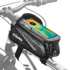 2x-keltin-wodoodporna-torba-sakwa-rowerowa-na-rzep-z-uchwyt-na-telefon-k023