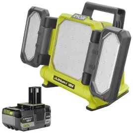 2x-ryobi-lampa-halogen-akukulatorowa-led-z-panelami-3000lm-18v-bateria-5a