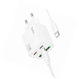 2x-biala-ladowarka-cztery-porty-usb-c-30w-hoco-do-iphone-17e