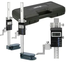 2x-yato-wysokosciomierz-elektroniczny-200mm-przyrzad-traserski-nierdzewny