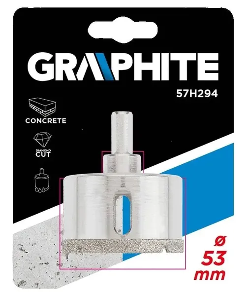 2x-graphite-wiertlo-diamentowe-do-gresu-53mm-57h294-srednica-53-mm