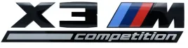 2x-oe-bmw-czarny-napis-emblemat-x3-m-competition-51148077609