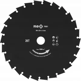 2x-flo-tarcza-tnaca-z-zebami-przecinakowymi-do-kosy-250-mm-254-mm-79561