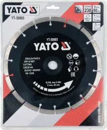 2x-yato-tarcza-diamentowa-230mm-segmentowa-do-betonu-cegly-granitu-yt-59965