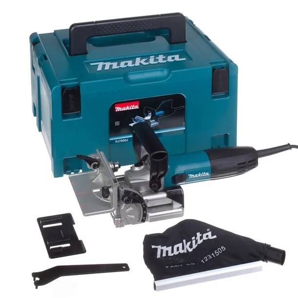 Makita PJ7000J 701W Frezarka Lamelownica do rowków MAKPAC 11000 obr/min