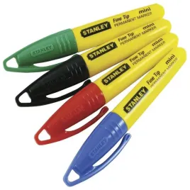 2x-stanley-marker-fine-tip-mini-4szt