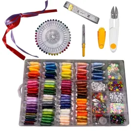 2x-duzy-zestaw-krawiecki-patchwork-hobby-nici-koraliki-na-prezent-190szt-so