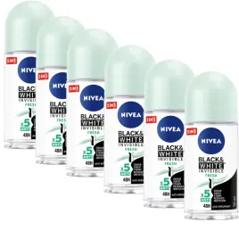 2x-6-x-nivea-black-and-white-invisible-fresh-antyperspirant-roll-on-50-ml