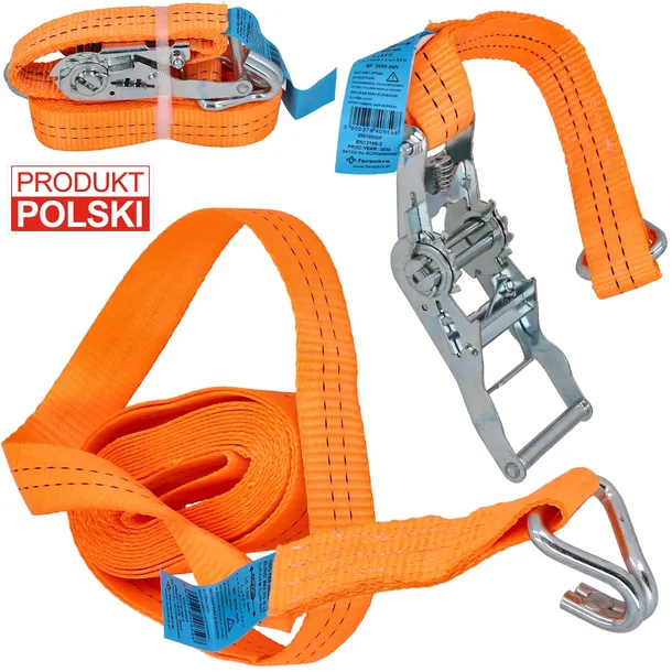 2x-pas-transportowy-basic-6m-2000-35mm-stan-nowy
