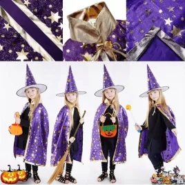 kostium-czarodzieja-dla-dziecka-peleryna-i-kapelusz-fioletowy-halloween