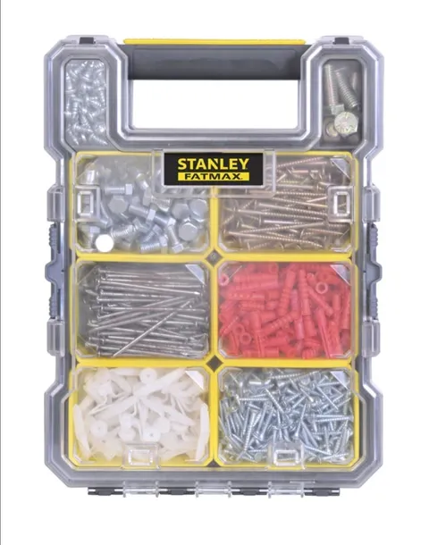 2x-stanley-organizer-small-fatmax-cechy-dodatkowe-przegrody-organizacyjne-przezroczysta-pokrywa-uchwyt-do-przenoszenia-zatrzaski-zabezpieczajace
