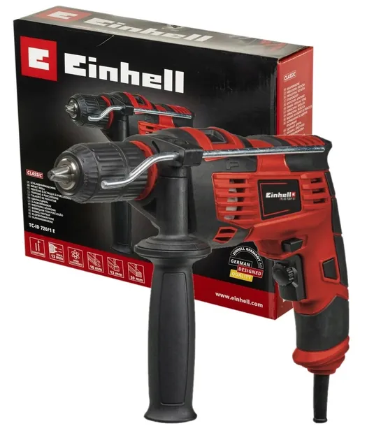 2x-einhell-wiertarka-udarowa-tc-id-720-1-e-rodzaj-silnika-silnik-szczotkowy