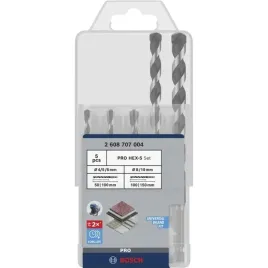 bosch-pro-2608707004-zestaw-wiertel-do-betonu-hex-5szt-4-10mm-beton-cegla