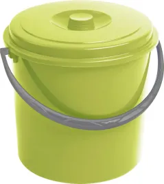2x-curver-wiadro-10l-z-pokrywka-zielone