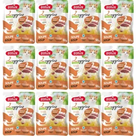 przysmak-dla-kota-lappies-zupa-z-kaczka-12x50g-zolux