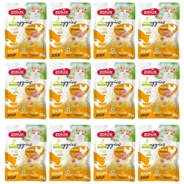 przysmak-dla-kota-lappies-zupa-z-kurczakiem-12x50g-zolux