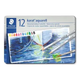 kredki-akwarelowe-karat-12-kolorow-w-metalowym-pudelku-staedtler