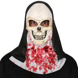 maska-zakonnicy-z-czaszka-zakrwawiona-zakonnica-na-halloween