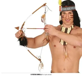 luk-klasyczny-indianski-ze-strzala-z-piorami