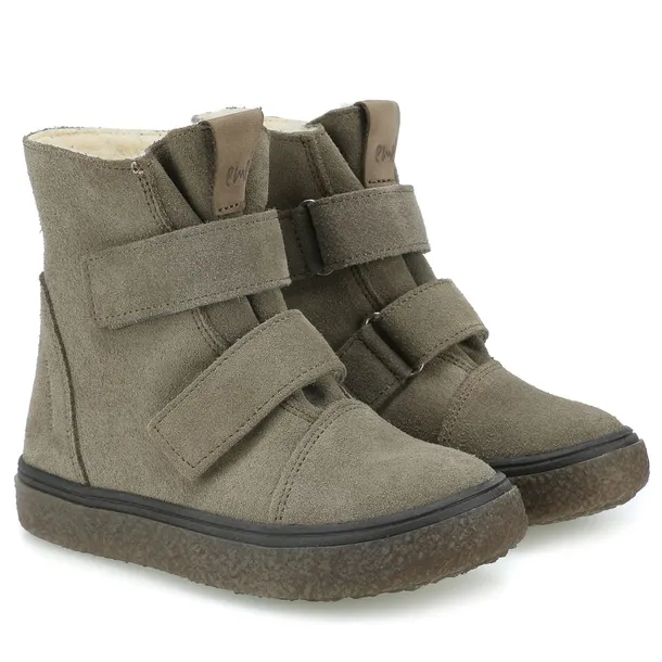 EMEL EV 2745-4 TRZEWIKI KHAKI ZAMSZOWE Z MEMBRANĄ ZIMOWE 29 8AA