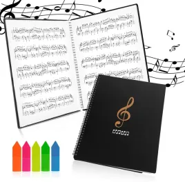 plastikowa-teczka-na-nuty-a4-karty-muzyczne-karteczki-samoprzylepne-30-str