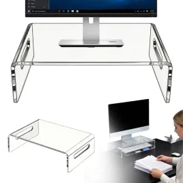 2x-przezroczysty-stojak-na-laptopa-akrylowy-podwyzszenie-monitora-do-domowe
