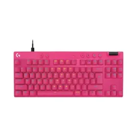 2x-klawiatura-logitech-pro-x-tkl-rapid-rozowy